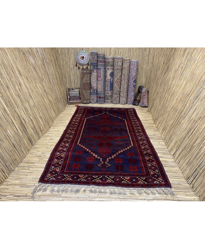 Turkish Yagci Bedir Nomadic Handmade Wool on Wool Carpet – FREE SHIPPING..!